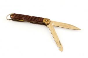 II. világháborús ejtőernyős kés, 20 cm