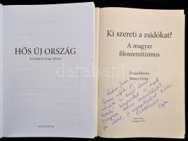 2 db könyv - Grüll-Morvay-Ruff: Hős új ország. A modern Izrael 60 éve. Bp., 2008, Hetek Könyvek. + M...