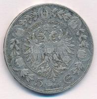 Ausztria 1900. 5K Ag "Ferenc József" T:2-,3 Austria 1900. 5 Corona Ag "Franz Joseph&q...