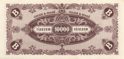 1946. 10000BP(6x), 100000BP(1x), 1000000BP(3x) összesen 10db T:II+ csak egyszer hajtva!