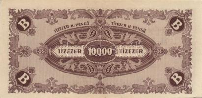 1946. 10000BP(6x), 100000BP(1x), 1000000BP(3x) összesen 10db T:II+ csak egyszer hajtva!