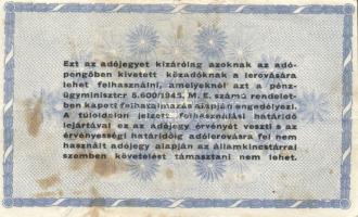 1946. 10000000AP T:II/III hátlap foltos