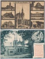 46 db RÉGI német városképes lap / 46 pre-1945 German town-view postcards