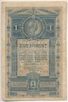 1882. 1Ft / 1G T:III,III-  
Hungary 1882. 1 Forint / 1 Gulden C:F,VG
Adamo G125