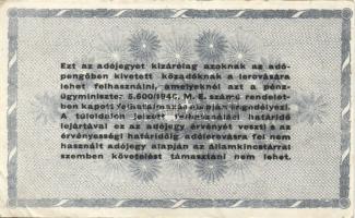 1946. 500000AP(16x) T:I-,II+,II