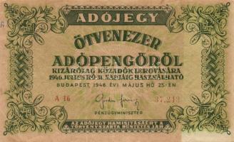 1946. 50000AP(10x), vj-lel T:II,II/III