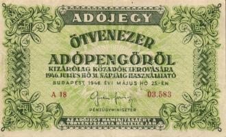 1946. 50000AP(10x), vj-lel T:II,II/III