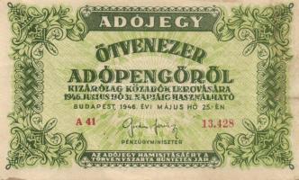 1946. 50000AP(10x), vj-lel T:II,II/III