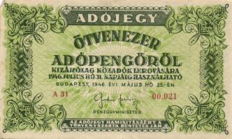 1946. 50000AP(10x), vj-lel T:II,II/III