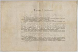 Ausztria / Bécs 1882. "Osztrák Vöröskereszt" kötvénye 10G értékben, szárazpecséttel, "...