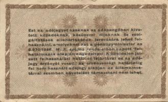 1946. 10000AP(12x) ötjegyű sorszámmal, vj-lel T:II,II/III+