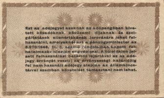 1946. 10000AP(12x) ötjegyű sorszámmal, vj-lel T:II,II/III+