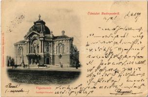 1899 Budapest XIII. Vígszínház. Kiadja Grassmann (kis szakadás / small tear)
