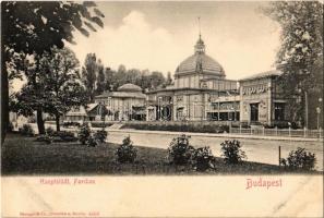 Budapest XIV. Városliget, Székesfővárosi pavilon, étterem / Haupstädt. Pavillon