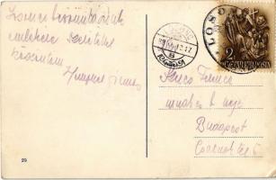 Losonc, Lucenec; Köztársaság tér, templom, Tarjányi János és Ignatz Redlinger üzlete / Námestie Repu...