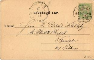 1903 Budapest V. Kossuth Lajos utca, Zenekonzervatórium, üzletek. Divald Károly 212. sz. (EK)