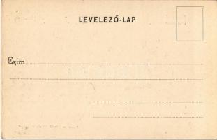 Budapest VIII. Kerepesi út (Rákóczi út), Rókus kórház, villamosok. Divald Károly 32. sz. (EK)