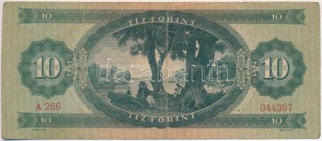 1947. 10Ft T:III Hungary 
1947. 10 Forint C:F 
Adamo F2