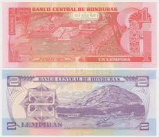 Honduras 2014. 1L + 2L T:I
Honduras 2014. 1 Lempira + 2 Lempira C:UNC