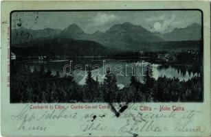 1901 Tátra, Tatry; Csorbai-tó / Strbské pleso / lake (Rb)
