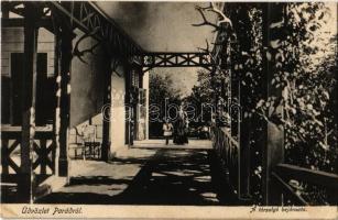 1907 Parád, társalgó bejárata