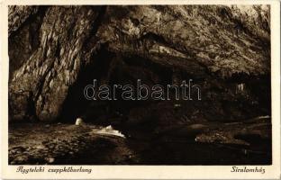 Aggteleki-cseppkőbarlang, Siralomház, belső