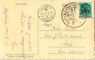 Nagybánya, Baia Mare; Korcsolyacsarnok / Arena de Patinaj / ice skating hall  "1940 Nagybánya v...