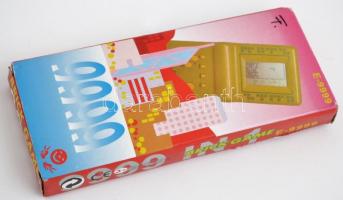 Brick Game E-9999 játék, saját dobozában, jó állapotban