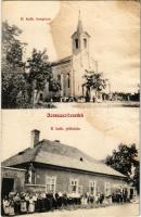 1911 Dunaszentbenedek, Római katolikus templom és plébánia. Lieli László amateur felvétele után 768.