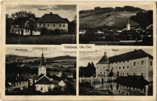 Gallspach, Pfarrhof, Pfarrkirche, Schloss / castle, church and rectory (EK)