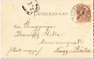 1899 Krasznahorkaváralja, Krásnohorské Podhradie (Rozsnyó); vár. Kiadja Falvi Jenő / Hrad Krásna Hor...