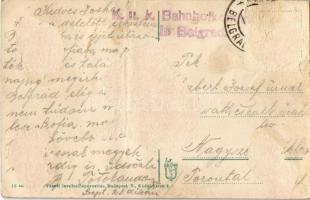 Beograd, Belgrád, Belgrade; Pályaudvar, vasútállomás, villamos / Bahnhof / railway station, tram + K...