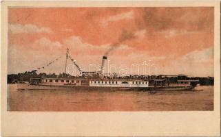 Budapest oldalkerekes gőzhajó / Hungarian steamship