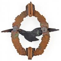 ~1920-1930. "Pilóta jelvény" részben zománcozott fém jelvény, hátoldalán "MORZSÁNYI&q...