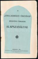 A Csillaghegyi Üdítővíz Részvénytársaság Alapszabályai Bp., 1907. Bagó Márton 12p.