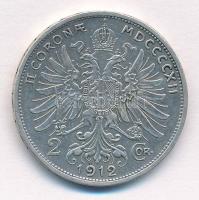 Ausztria 1912. 2K Ag "Ferenc József" T:1-,2 Austria 1912. 2 Corona Ag "Franz Joseph&q...