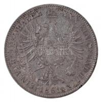Német Államok / Poroszország 1861A Tallér Ag "I. Vilmos" (18,46g) T:1,1-
German States / ...