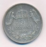 1900KB 5K Ag "Ferenc József" T:2,2- Adamo K7