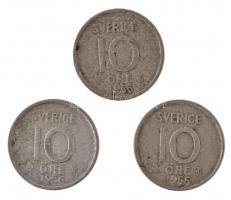 Svédország 1953-1956. 10ö Ag (3xklf) T:2
Sweden 1953-1956. 10 Öre Ag (3xdiff) C:XF
Krause KM#823
