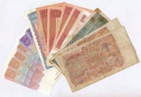 Vegyes 15db-os bankjegy tétel, közte algír, horvát, koreai és román bankjegyek T:III,III-
Mixed 15p...