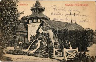 1909 Félixfürdő, Baile Felix; Hő forrás. Kiadja Engel József / mineral water source, well, spa (EK)