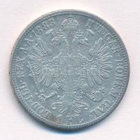 Ausztria 1883. 1Fl Ag "Ferenc József" T:2- Austria 1883. 1 Florin Ag "Franz Joseph&qu...