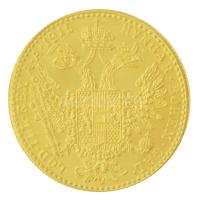Ausztria 1915. Dukát Au "Ferenc József" utánveret (3,48g/0.986) T:1,1- Austria 1915. Ducat...