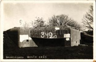 Bihardiószeg, Diosig; 342a. Román erőd (betonbunker) / Romanian fortress (concrete bunker). photo