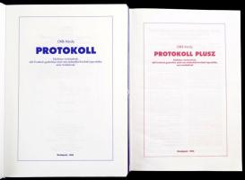 Ottlik Károly 2 műve: 
Protokoll.+Protokoll plusz. Viselkedéskultúra a mindennapok gyakorlatában. B...
