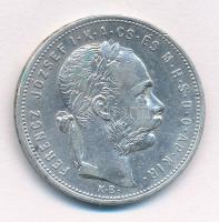 1881KB 1Ft Ag "Ferenc József / Középcímer" T:1-,2
Adamo M15