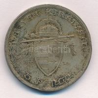 1938. 5P Ag "Szent István" T:2 ph, patina Adamo P8.1