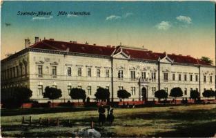 Szatmárnémeti, Satu Mare; MÁV internátus / boarding school of the Hungarian State Railways (EK)
