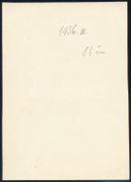 1936. március, Kinszki Gábor 8 és fél éves, Kinszki Imre (1901-1945) budapesti fotóművész vintage fo...