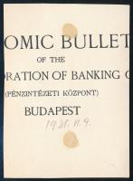 1931 Kinszki Imre (1901-1945) budapesti fotóművész vintage alkotása, a szerző által datálva (Erzsébe...